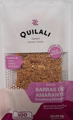 Barras De Amaranto