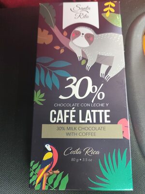 30% milk chocolate with coffee