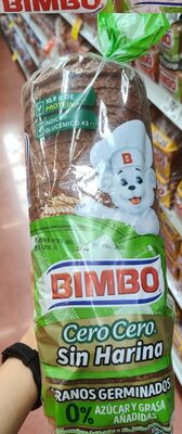 Pan cero cero sin harina