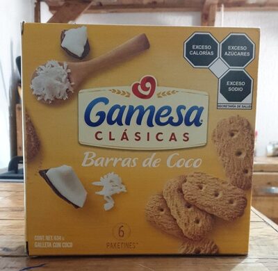 Barras de coco