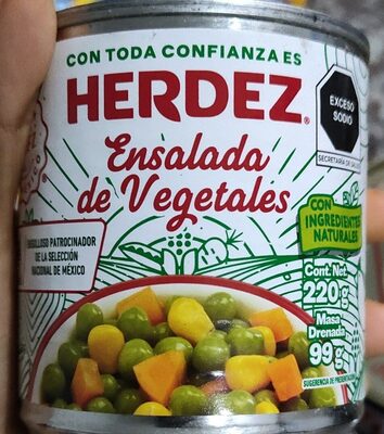 Hernandez ensalada de vegetales