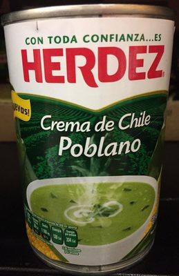 CREMA DE CHILE POBLANO
