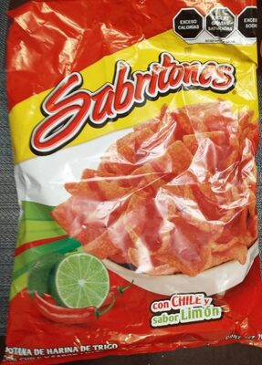Sabritones con Chile sabor Limón
