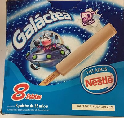 Paleta helada Nestlé Galáctea