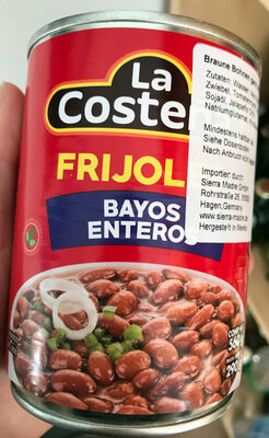Frijoles Bayos Enteros