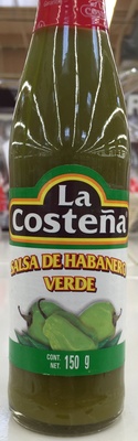 Salsa de habanero verde