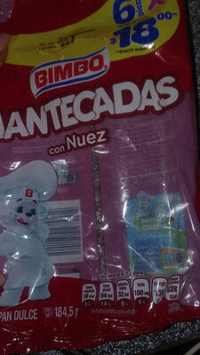 Mantecadas con nuez