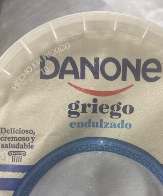 Danone griego endulzado