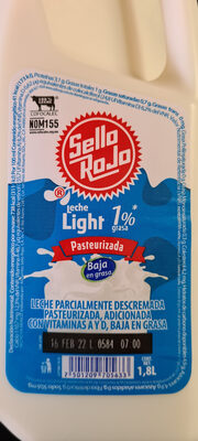 Leche light 1% grasa