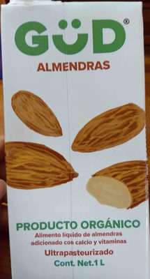Bebida orgánica sabor almendra