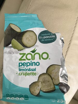 Pepino con sabor limon y sal