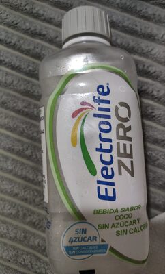 Electrolife zero bebida sabor coco