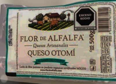 Queso otomí artesanal