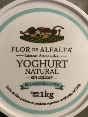 Yoghurt natural