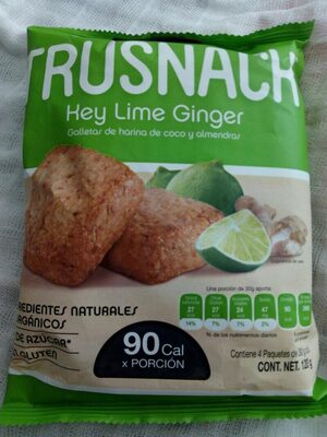 Trusnack hey lime ginger