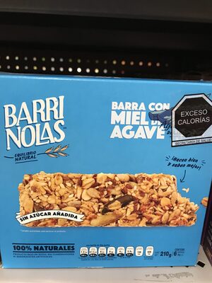 Barrinolas con miel de agave