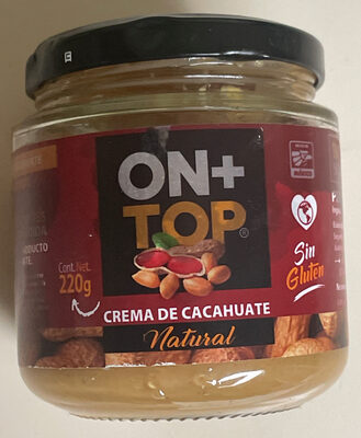Crema de cacahuate