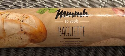 Mmmh to cook baguette au beurre à l’ail