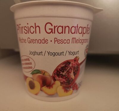 Pfirsich Granatapfel