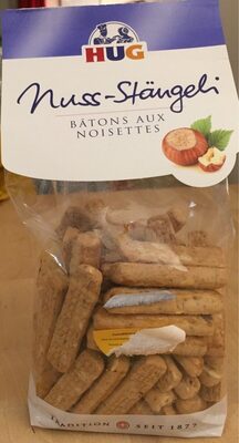 Bâtons aux noisettes