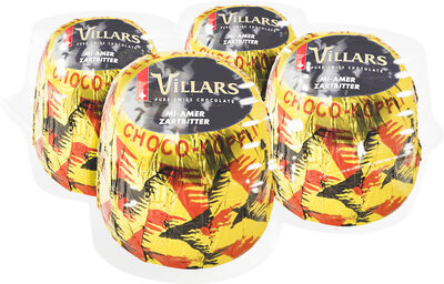 Chocolat Villars Noir Têtes au Choco 4x30g