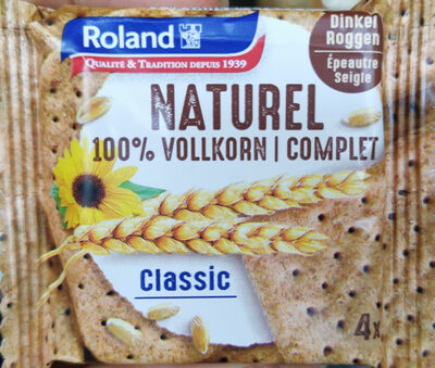 Biscotte naturel 100% blé complet