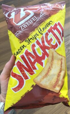 Snacketti Bacon Strips Flavour