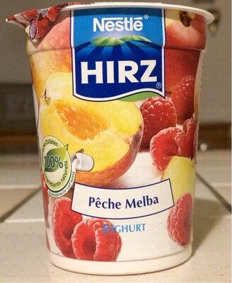 Yogourt Pêche Melba