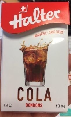 Bonbon Halter Sans Sucre Cola