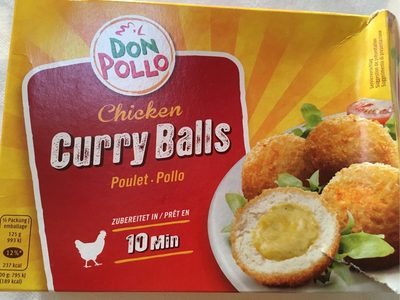 Chicken curry balls