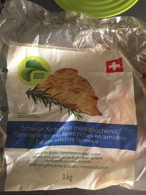 Pommes de terre suisses riches en amidon