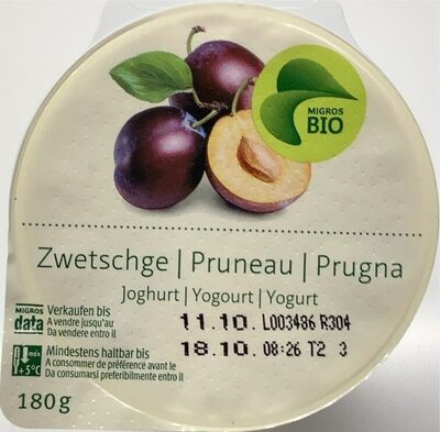 Yogourt Pruneau, Bio