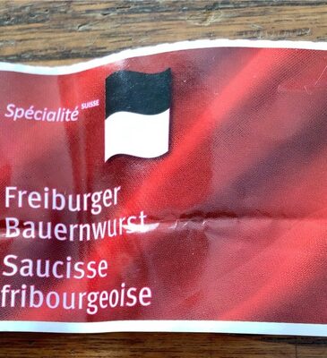 Saucisse fribourgeoise