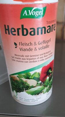 Herbamare : Fleisch und Geflügel - Meersalz mit Gemüse und Kräutern