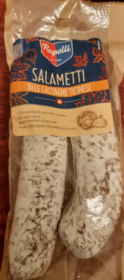 Salametti alle castagne ticinesi
