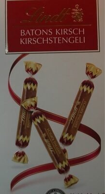Bâtons Kirsch Noël Lindt 250 gr, 1 Boîte