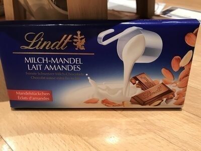 Lindt lait-amandes