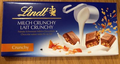 LAIT CRUNCHY Chocolat suisse extra fin au lait Crunchy