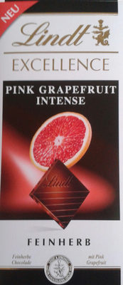 Lindt Excellence Pink Grapefruit Intense