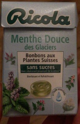 Ricola menthe douce des glaciers