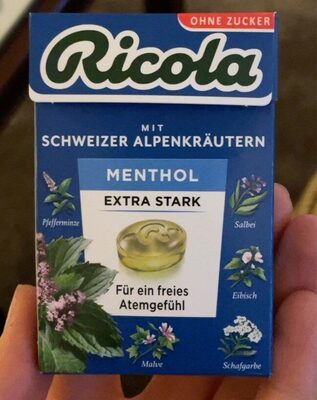 Menthol Extra Stark Ohne Zucker