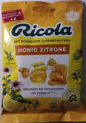 Kräuterbonbons Honig Zitrone