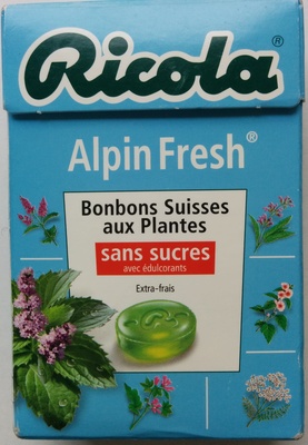 Bonbons Suisses aux plantes