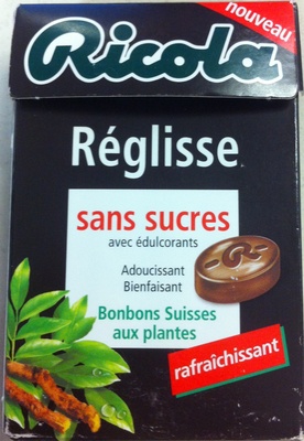 Ricola Réglisse sans sucres