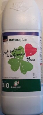 Lait entier de la Gruyère