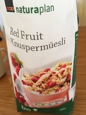 Muesli bio croustillant aux fruits rouges