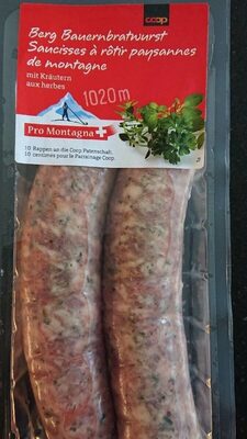 Saucisse à rôtir aux herbes