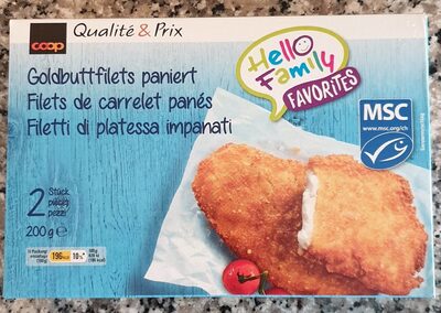 Qualité & Prix Breaded plaice fillets