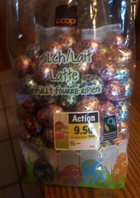 Oeuf chocolat au lait suisse