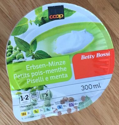 Suppe, Erbsen Minze